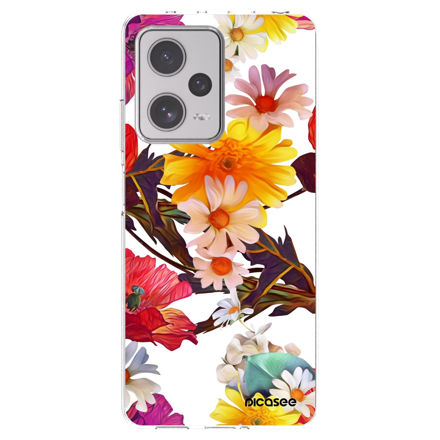 Picasee Xiaomi Redmi Note 12 Pro+ 5G Hülle - Transparentes Silikon - Meadow