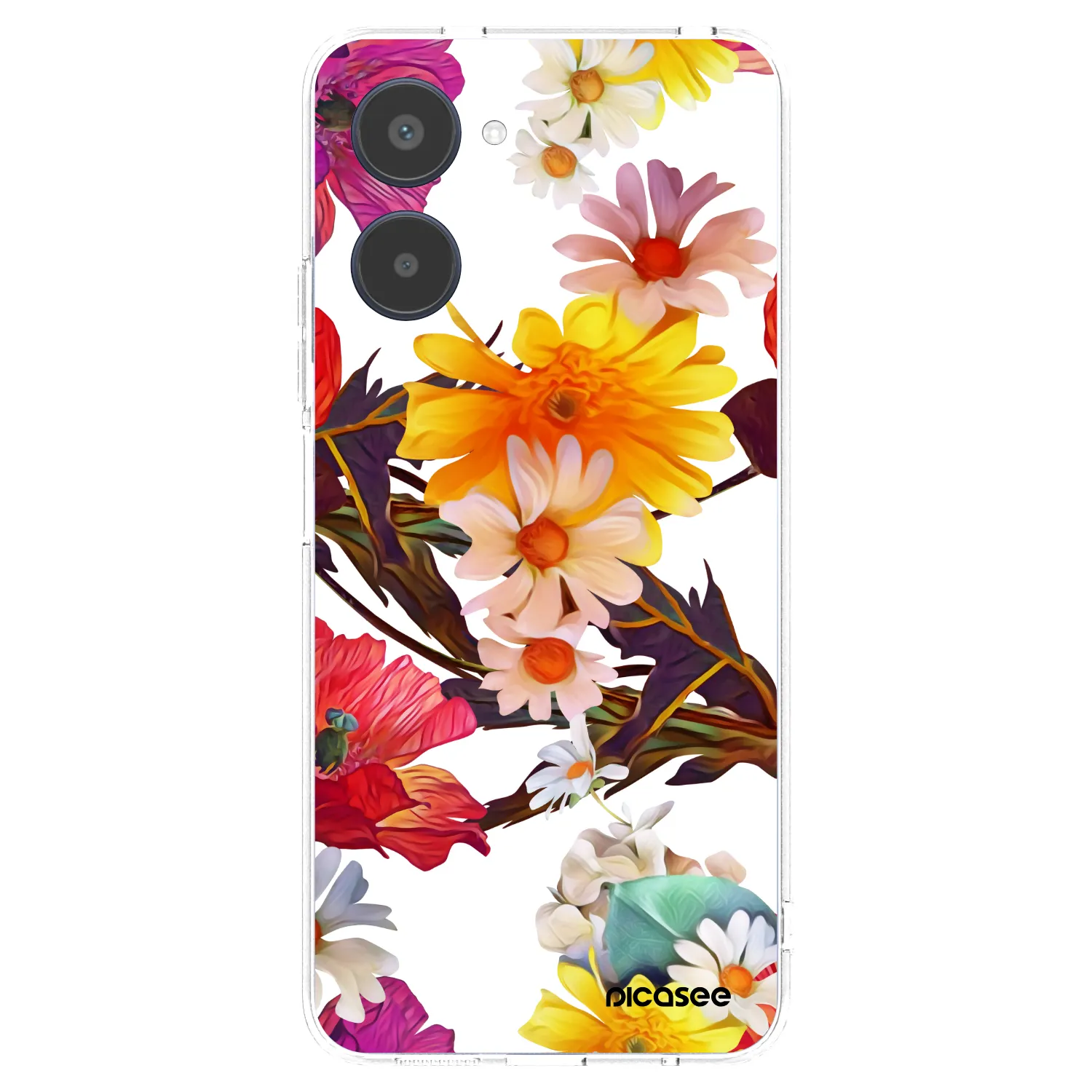 Picasee Realme 10 4G Hülle - Transparentes Silikon - Meadow