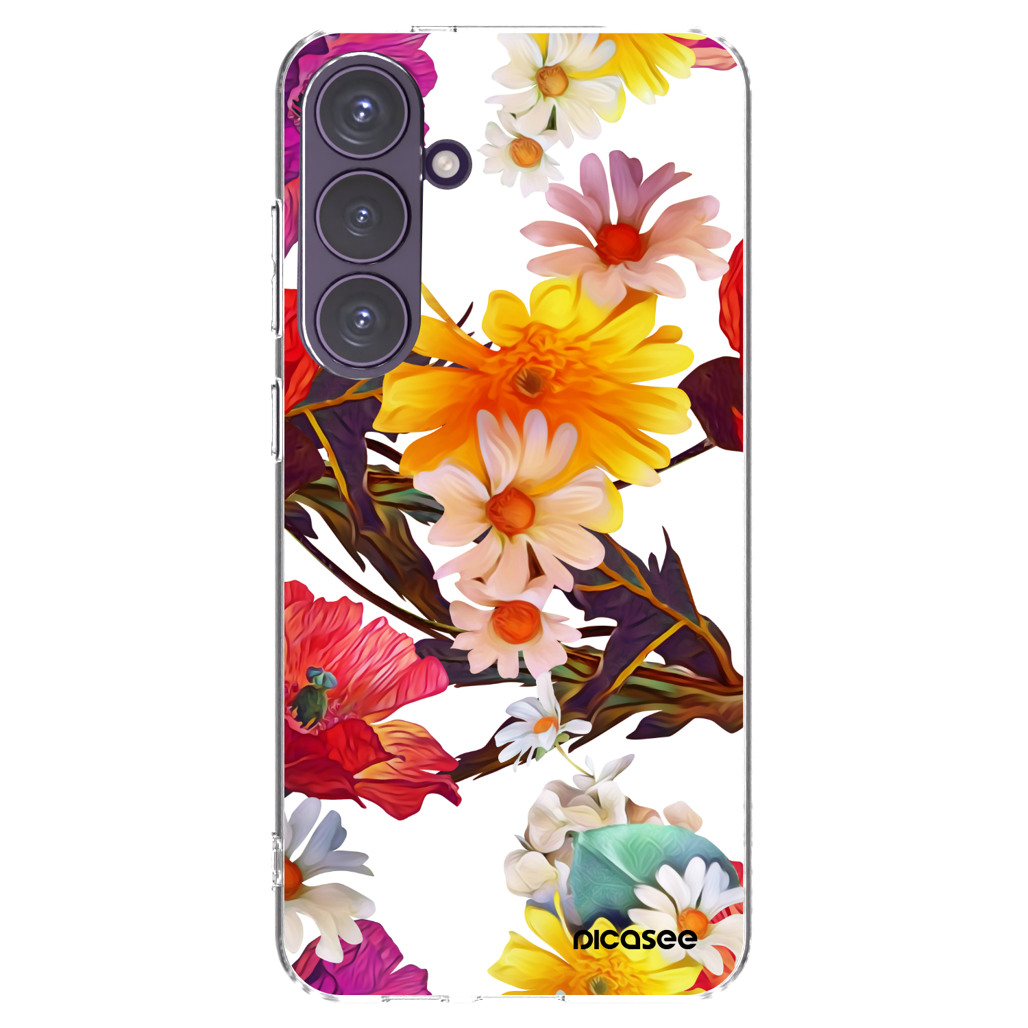 Picasee Samsung Galaxy S24+ S926B 5G Hülle - Transparentes Silikon - Meadow