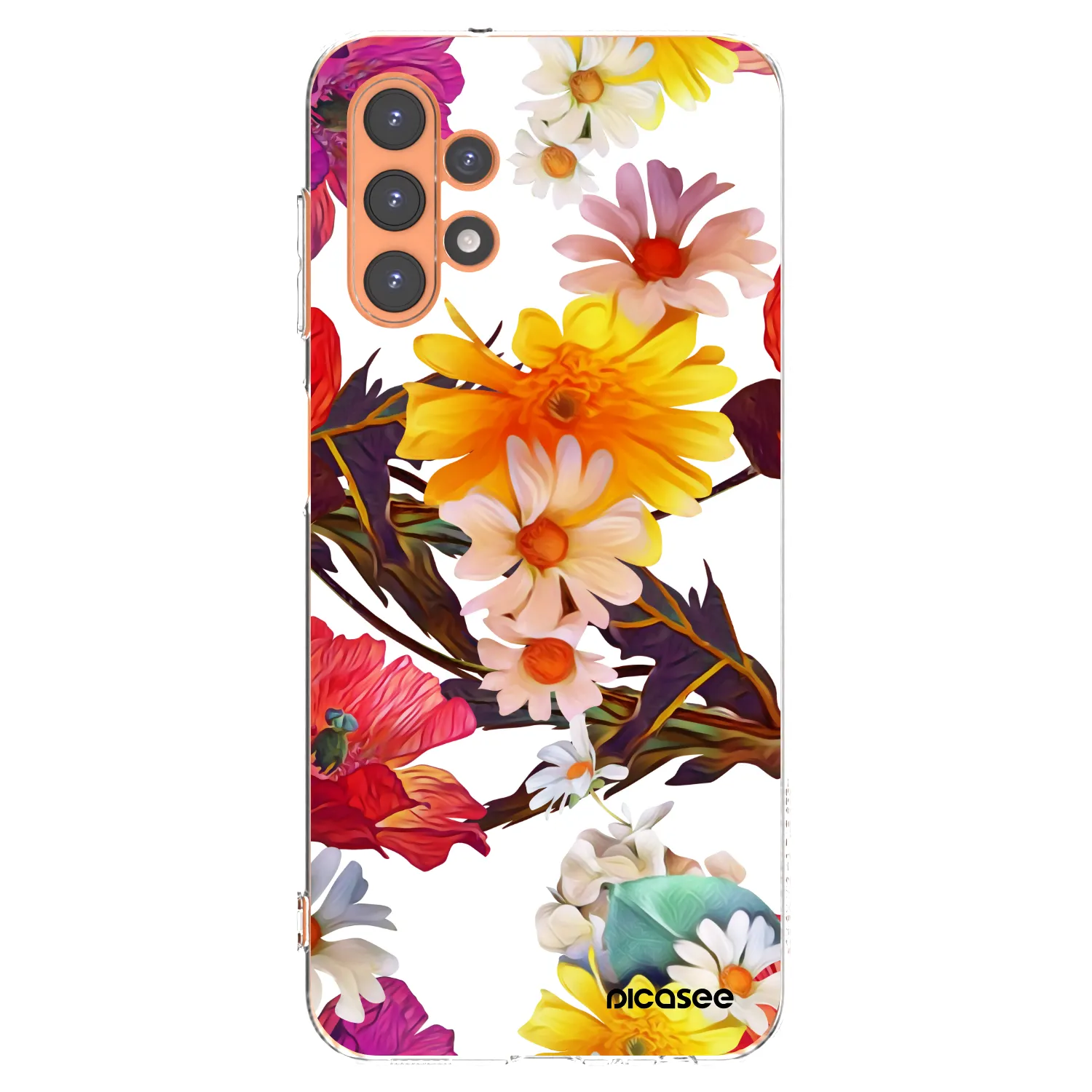Picasee Samsung Galaxy A13 5G Hülle - Transparentes Silikon - Meadow