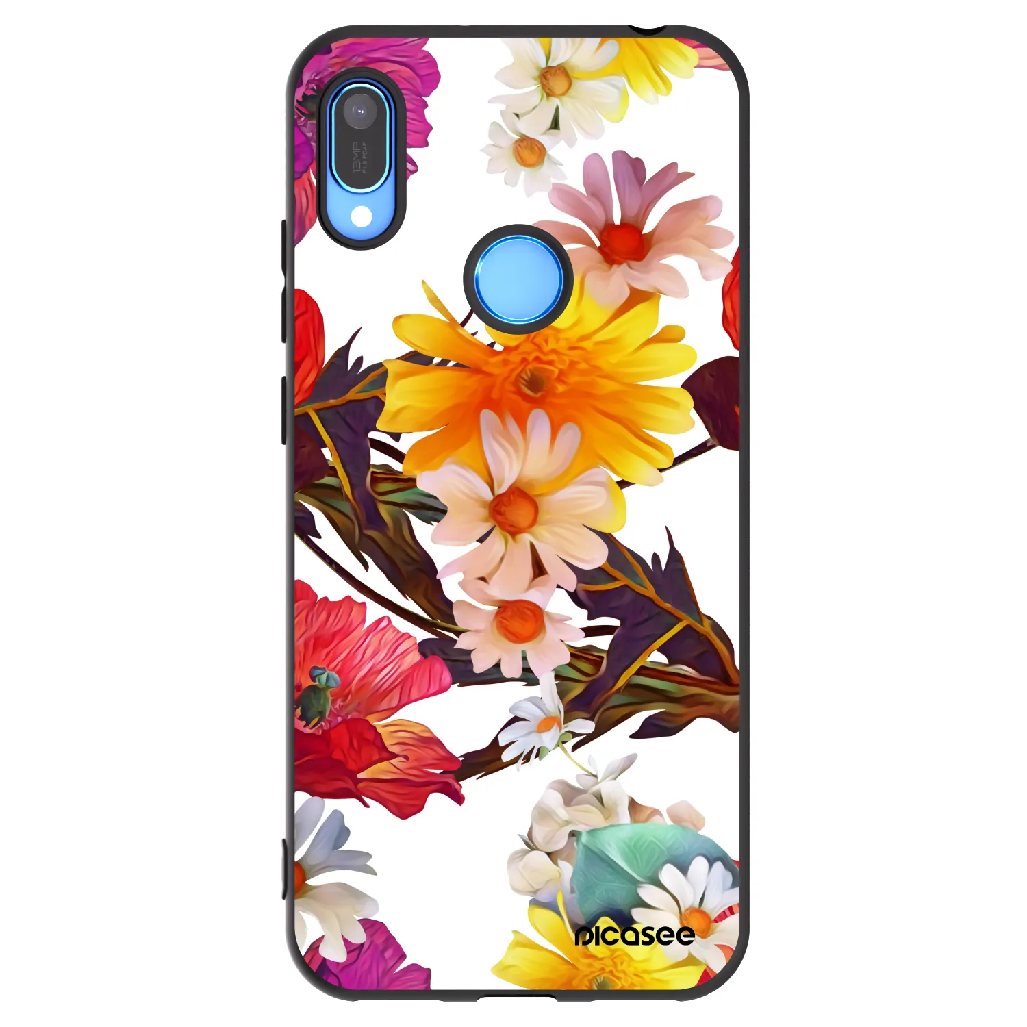 Picasee Huawei Y6 2019 Hülle - Schwarzes Silikon - Meadow