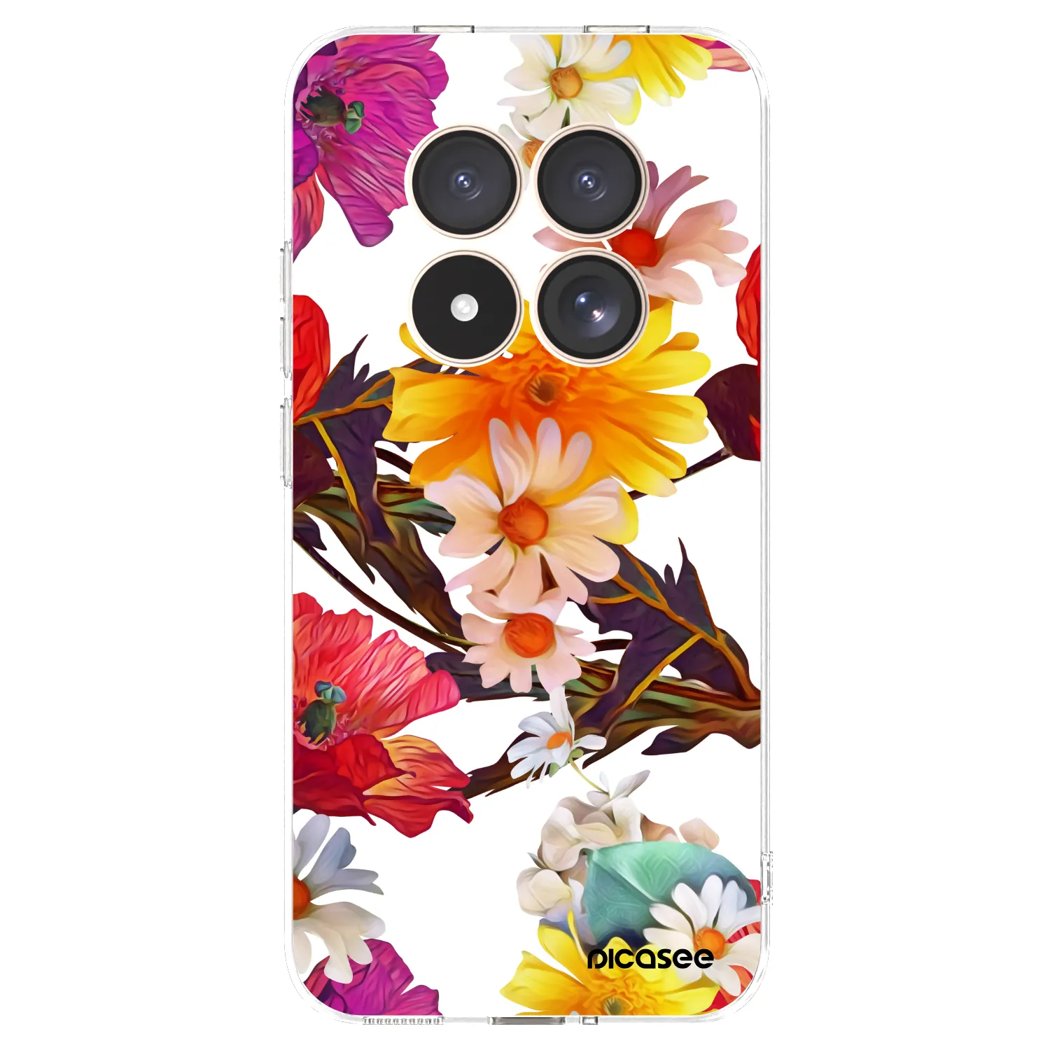Picasee Xiaomi Redmi Note 15 Pro 4G Hülle - Transparentes Silikon - Meadow