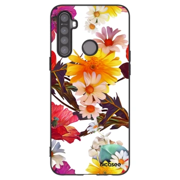 Picasee Realme 6i Hülle - Schwarzes Silikon - Meadow