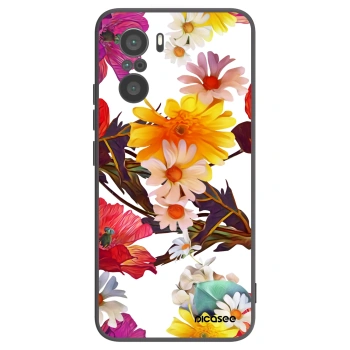 Picasee Xiaomi Poco F3 Hülle - Schwarzes Silikon - Meadow