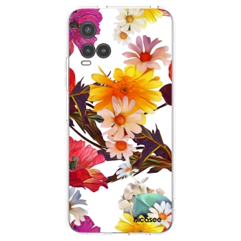 Picasee Vivo Y33s Hülle - Transparentes Silikon - Meadow