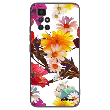 Picasee Xiaomi Redmi 10 (2022) Hülle - Schwarzes Silikon - Meadow