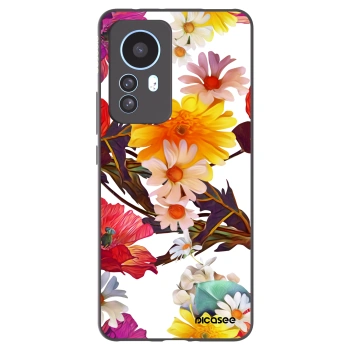 Picasee Xiaomi 12T Hülle - Schwarzes Silikon - Meadow