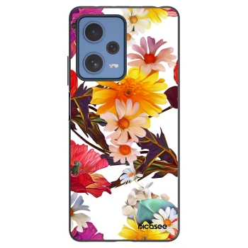 Picasee Xiaomi Redmi Note 12 Pro 5G Hülle - Schwarzes Silikon - Meadow