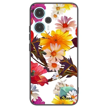Picasee Xiaomi Poco F5 Hülle - Schwarzes Silikon - Meadow
