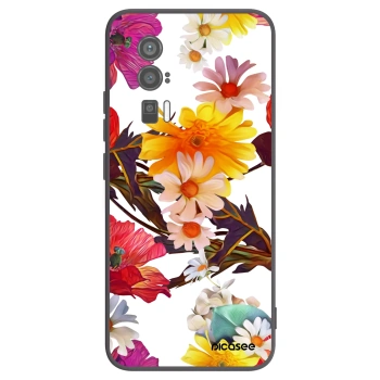 Picasee Xiaomi Poco F5 Pro 5G Hülle - Schwarzes Silikon - Meadow