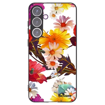 Picasee Samsung Galaxy S24+ S926B 5G Hülle - Schwarzes Silikon - Meadow