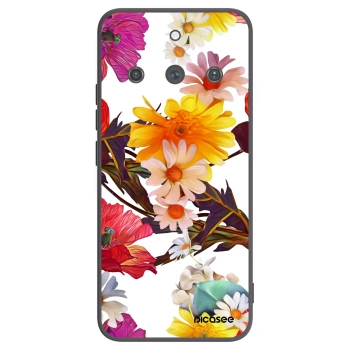 Picasee Realme 11 Pro+ Hülle - Schwarzes Silikon - Meadow