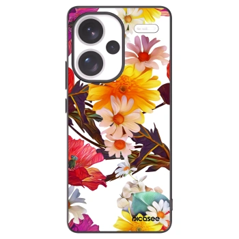 Picasee Xiaomi Redmi Note 13 Pro+ 5G Hülle - Schwarzes Silikon - Meadow