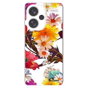 Picasee Xiaomi Redmi Note 13 Pro+ 5G Hülle - Transparentes Silikon - Meadow