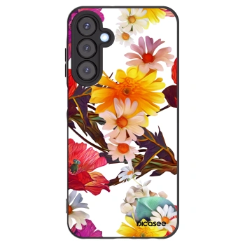 Picasee Samsung Galaxy A25 A256B 5G Hülle - Schwarzes Silikon - Meadow