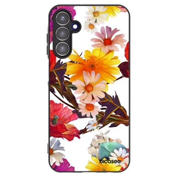 Picasee Samsung Galaxy A15 A155F 4G Hülle - Schwarzes Silikon - Meadow