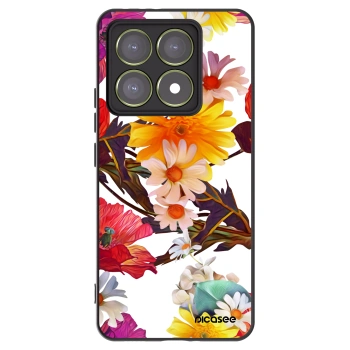 Picasee Xiaomi 14T Hülle - Schwarzes Silikon - Meadow