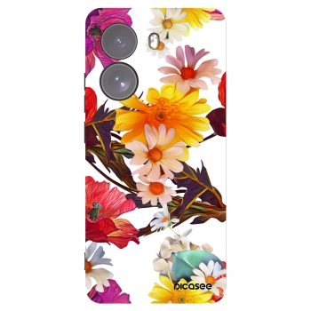 Picasee Xiaomi Poco X7 Hülle - Schwarzes Silikon - Meadow