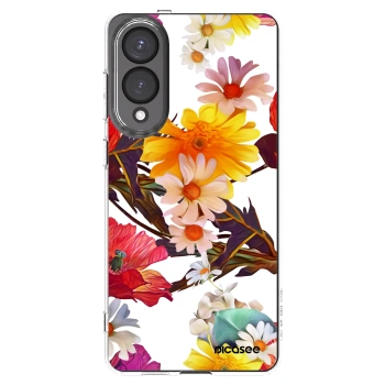 Picasee Samsung Galaxy S25 Edge 5G Hülle - Transparentes Silikon - Meadow