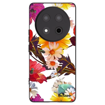 Picasee Honor Magic7 Lite 5G Hülle - Schwarzes Silikon - Meadow
