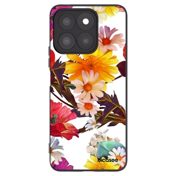 Picasee Honor X8c Hülle - Schwarzes Silikon - Meadow
