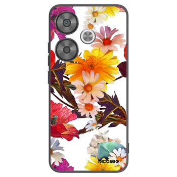 Picasee Xiaomi Poco F6 Hülle - Schwarzes Silikon - Meadow