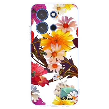 Picasee Xiaomi Redmi 15C 4G Hülle - Transparentes Silikon - Meadow