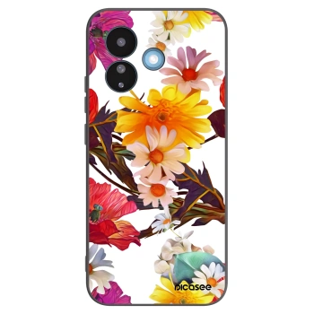 Picasee Xiaomi Redmi Note 17 Pro 5G Hülle - Schwarzes Silikon - Meadow