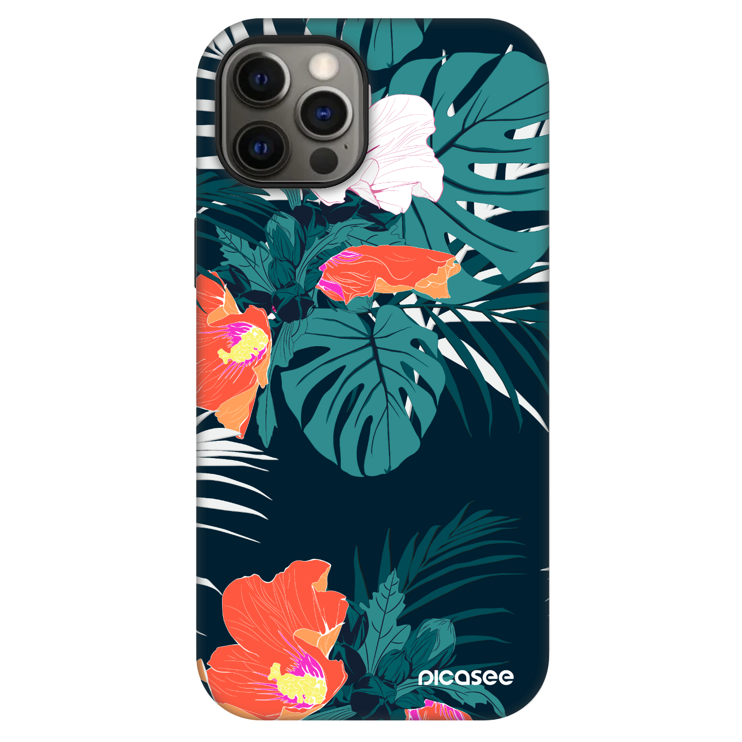 Picasee Fashion Case MagSafe für Apple iPhone 12 - Monstera Color