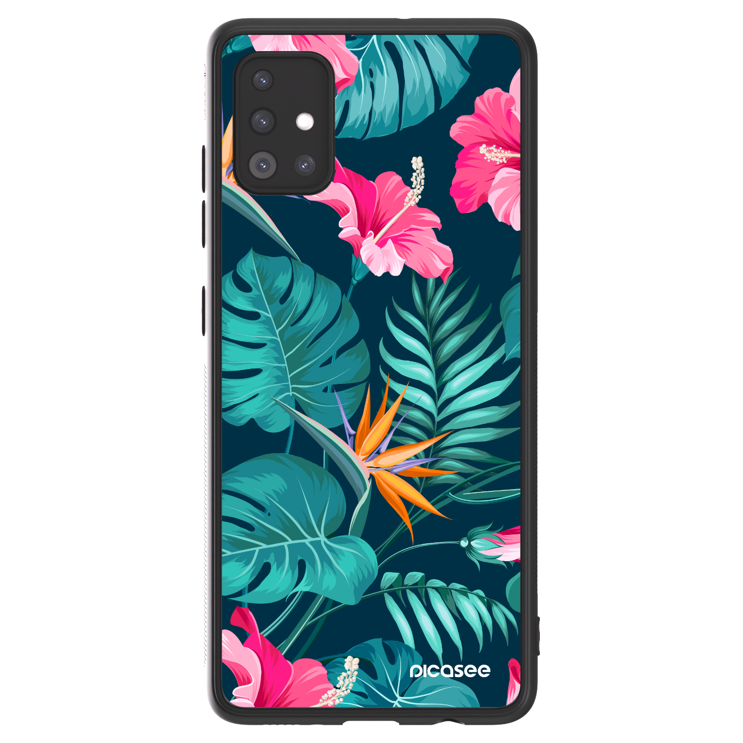 Picasee ULTIMATE CASE für Samsung Galaxy A51 A515F - Pink Monstera