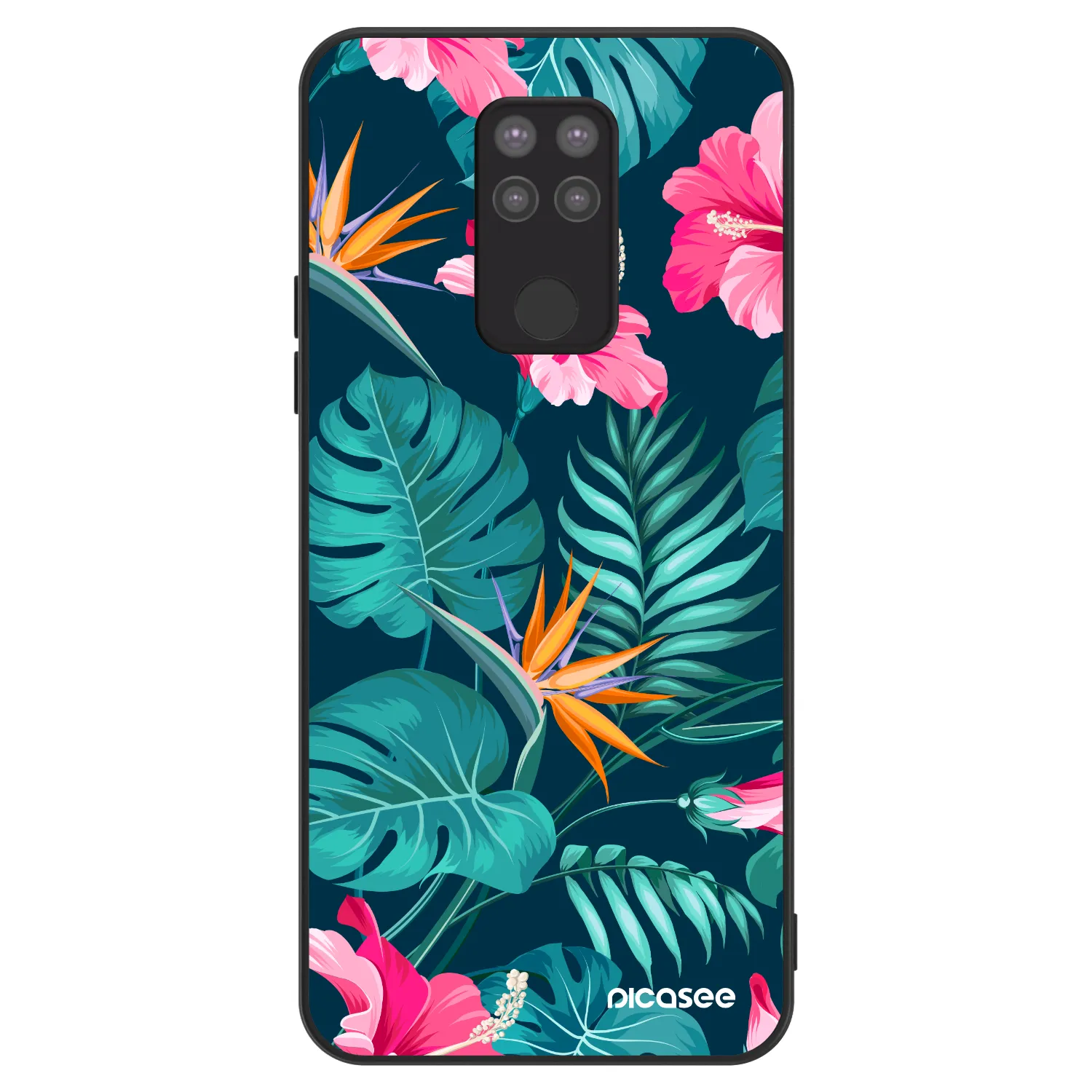 Picasee ULTIMATE CASE für Xiaomi Redmi Note 9 - Pink Monstera