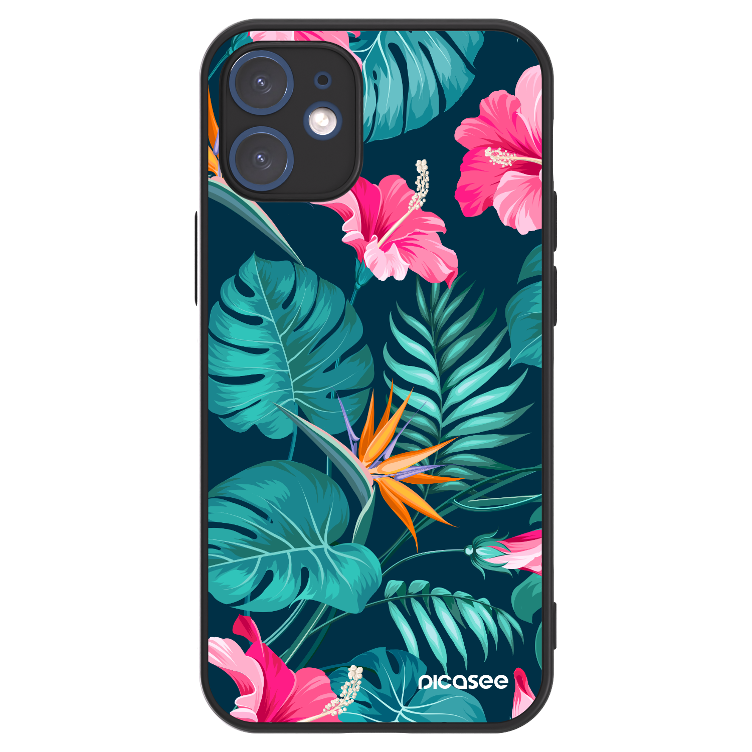 Picasee ULTIMATE CASE für Apple iPhone 12 mini - Pink Monstera