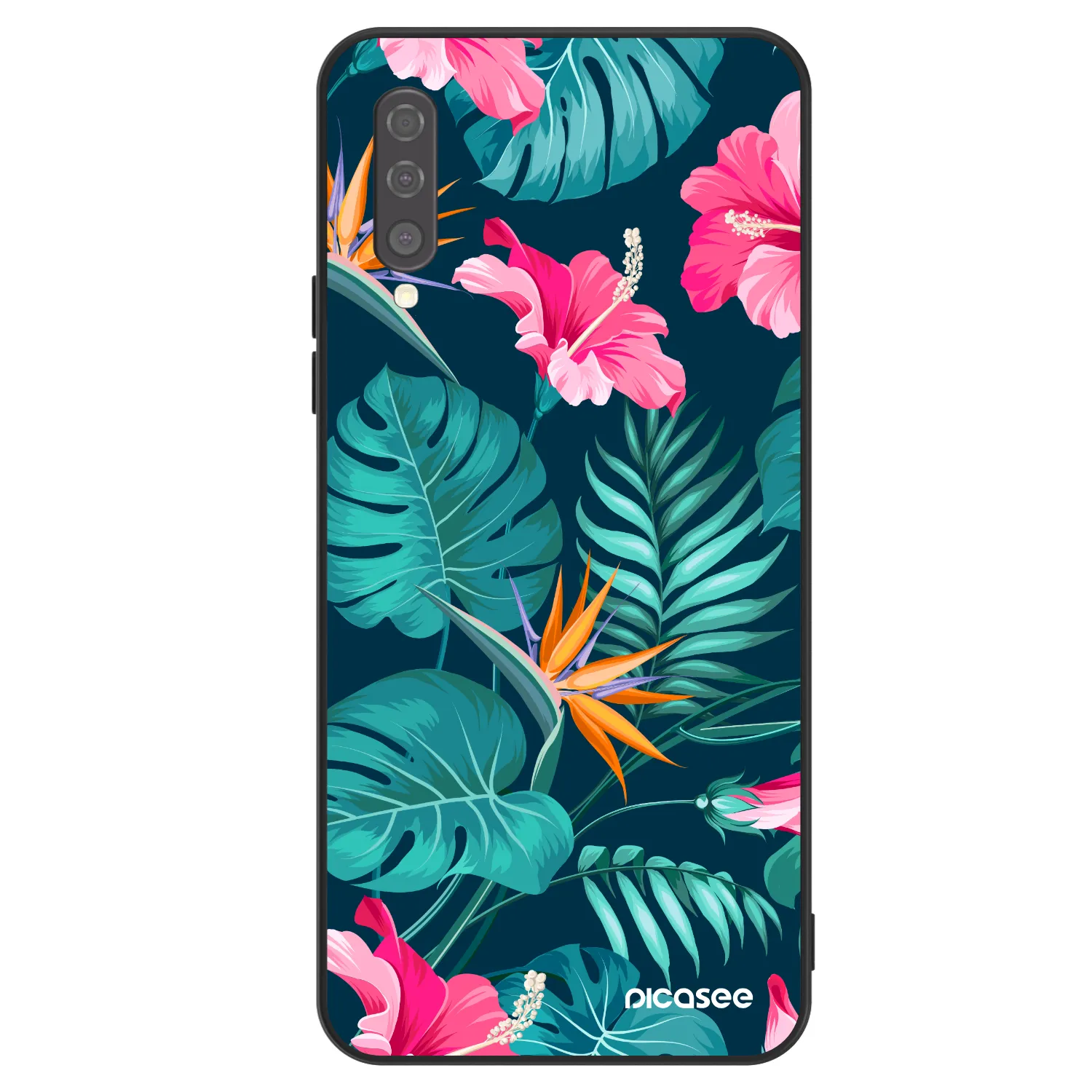 Picasee ULTIMATE CASE für Samsung Galaxy A50 A505F - Pink Monstera