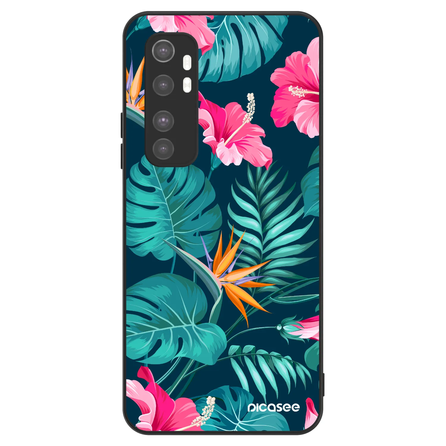 Picasee ULTIMATE CASE für Xiaomi Mi Note 10 Lite - Pink Monstera
