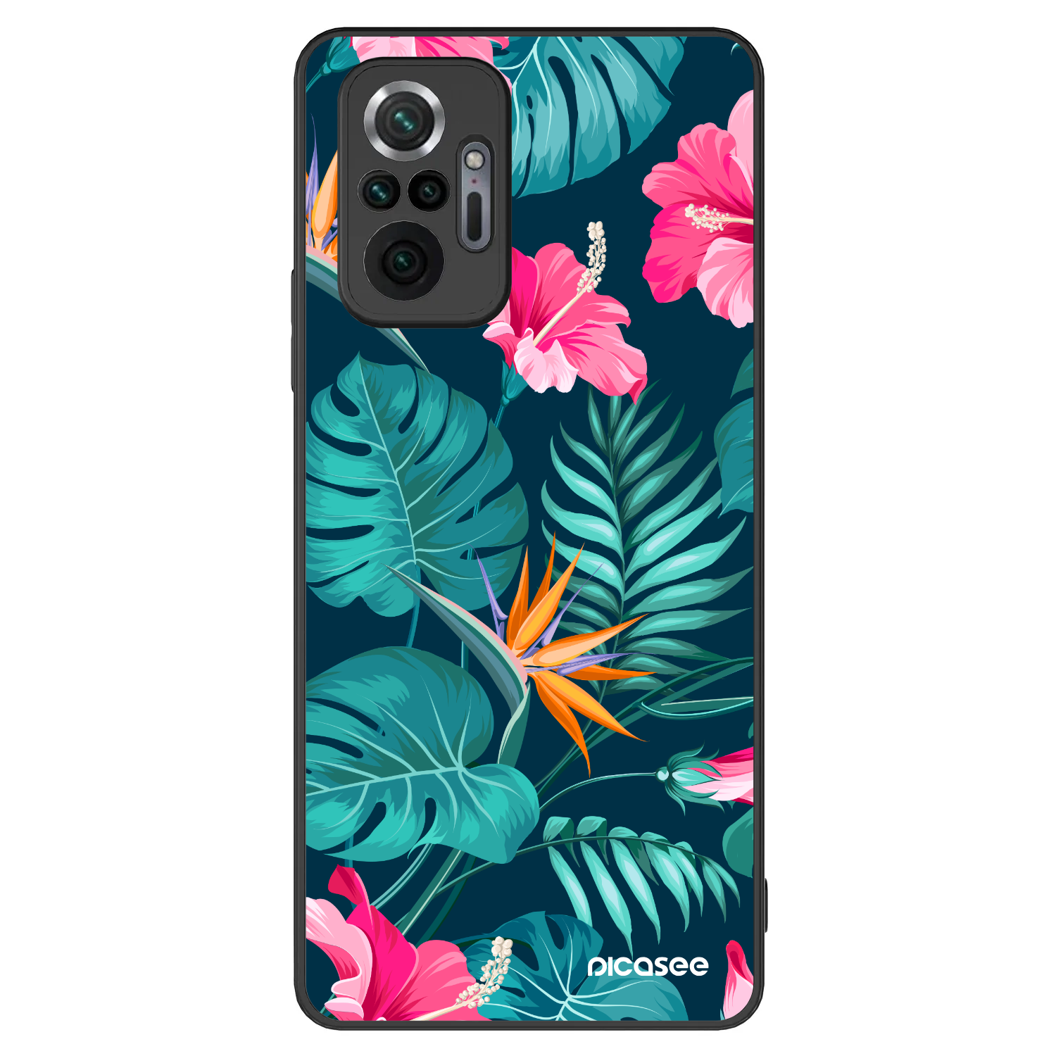 Picasee ULTIMATE CASE für Xiaomi Redmi Note 10 Pro - Pink Monstera