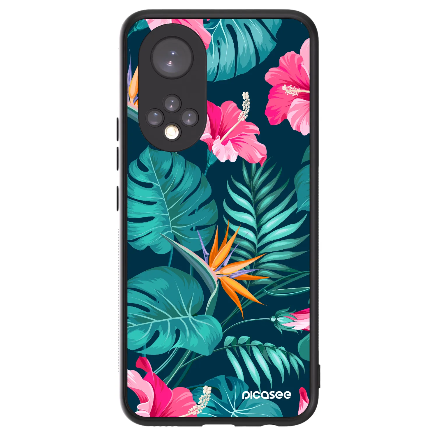 Picasee ULTIMATE CASE für Honor 50 5G - Pink Monstera