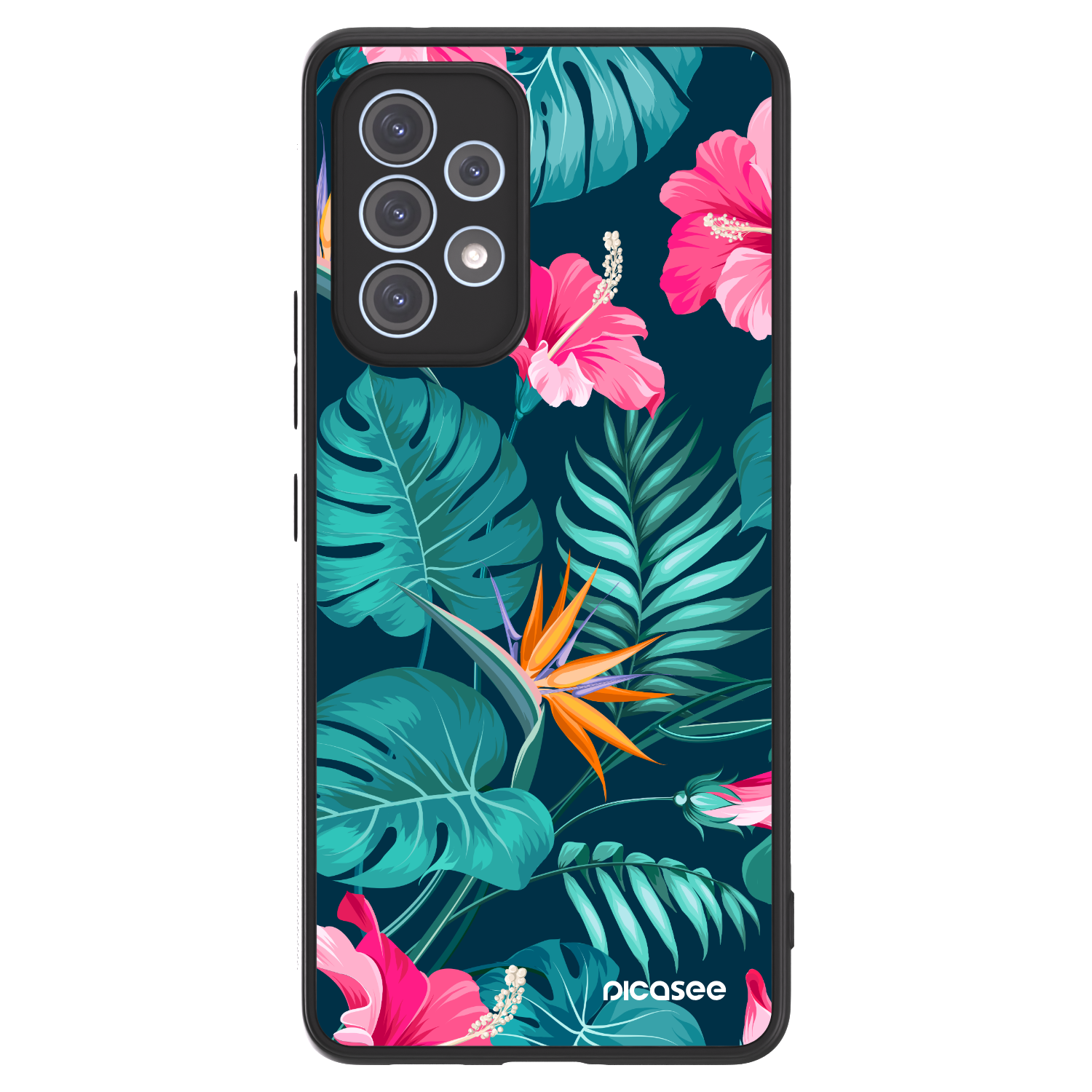 Picasee ULTIMATE CASE für Samsung Galaxy A53 5G A536 - Pink Monstera