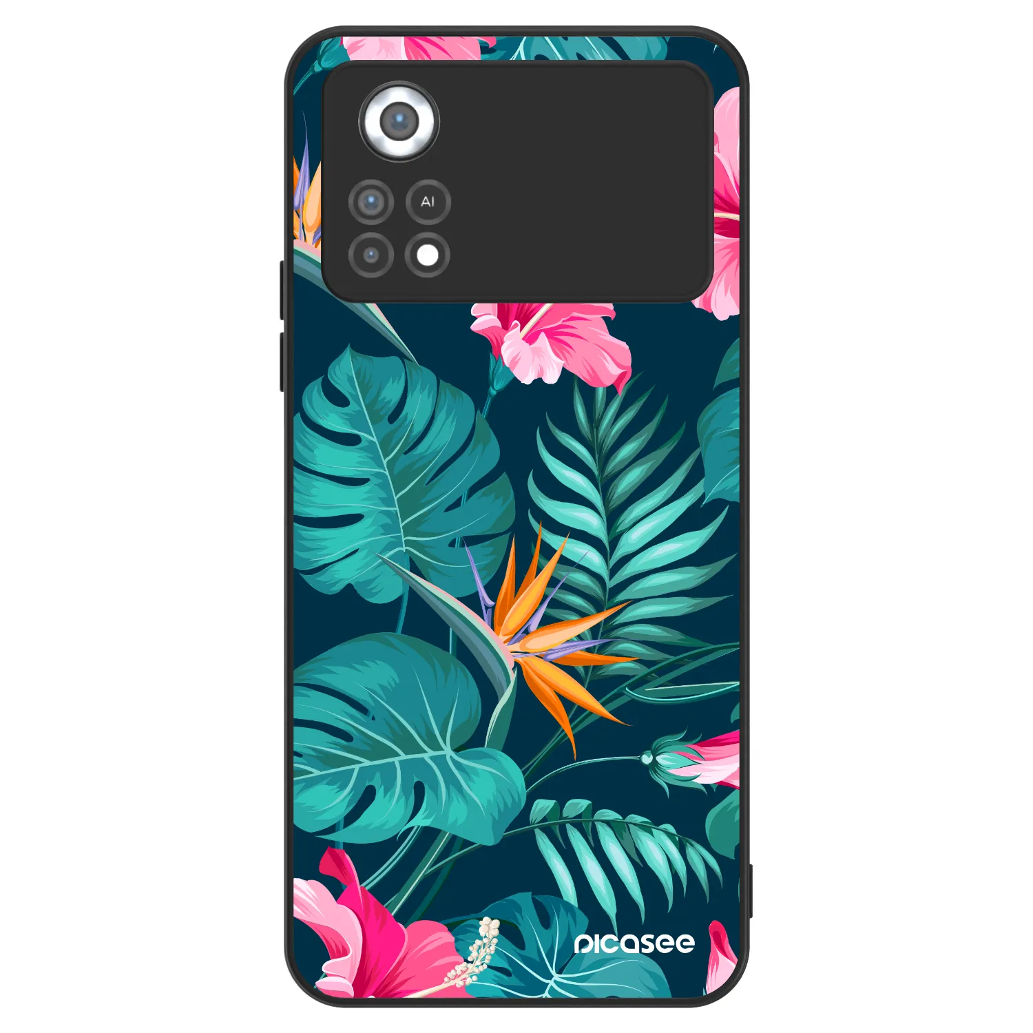 Picasee ULTIMATE CASE für Xiaomi Poco X4 Pro 5G - Pink Monstera