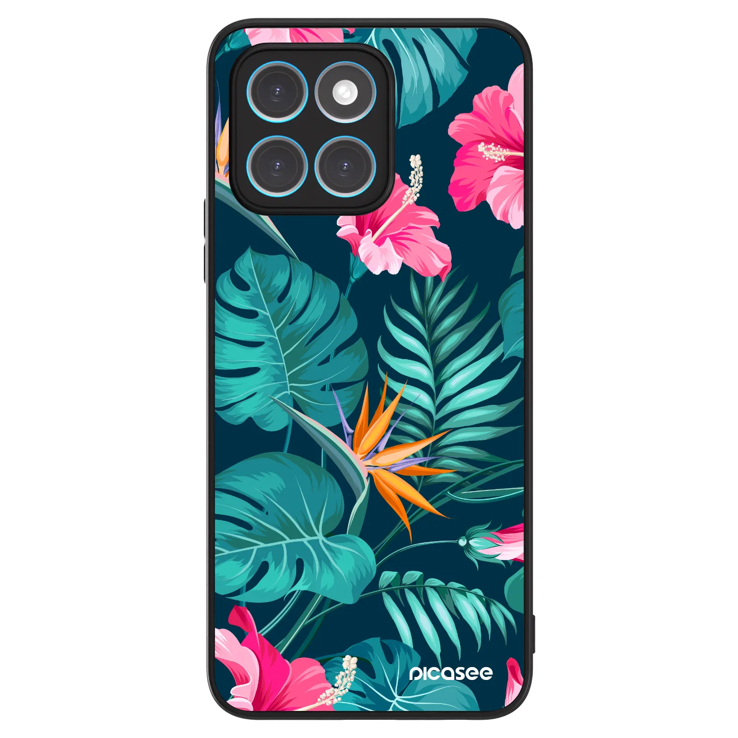 Picasee ULTIMATE CASE für Honor X8 4G - Pink Monstera