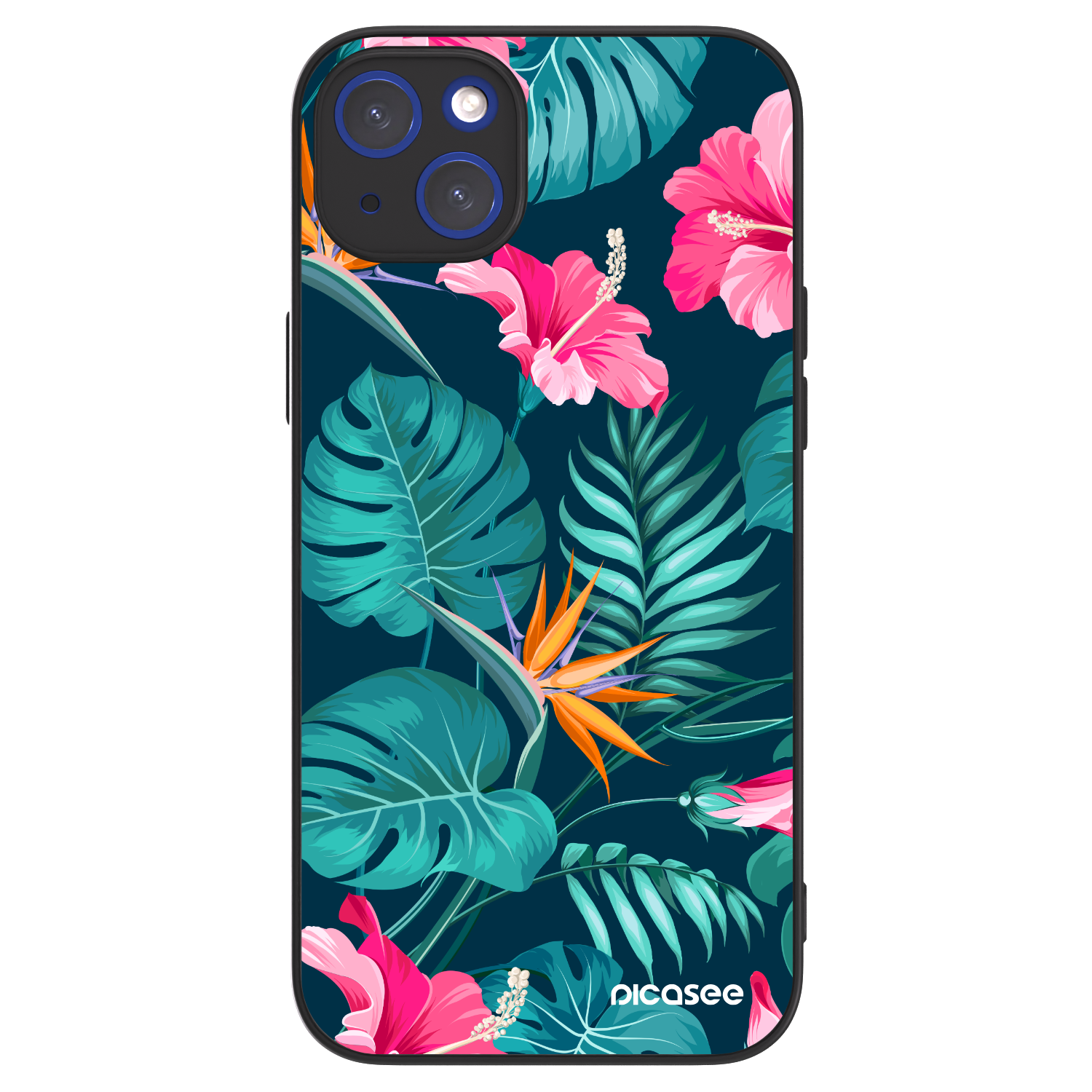 Picasee ULTIMATE CASE für Apple iPhone 14 Plus - Pink Monstera