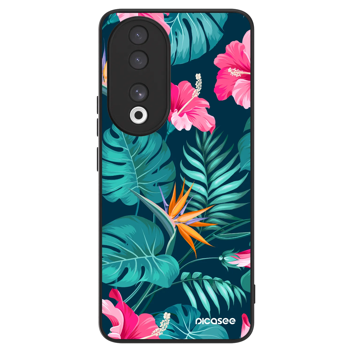 Picasee ULTIMATE CASE für Honor 90 5G - Pink Monstera
