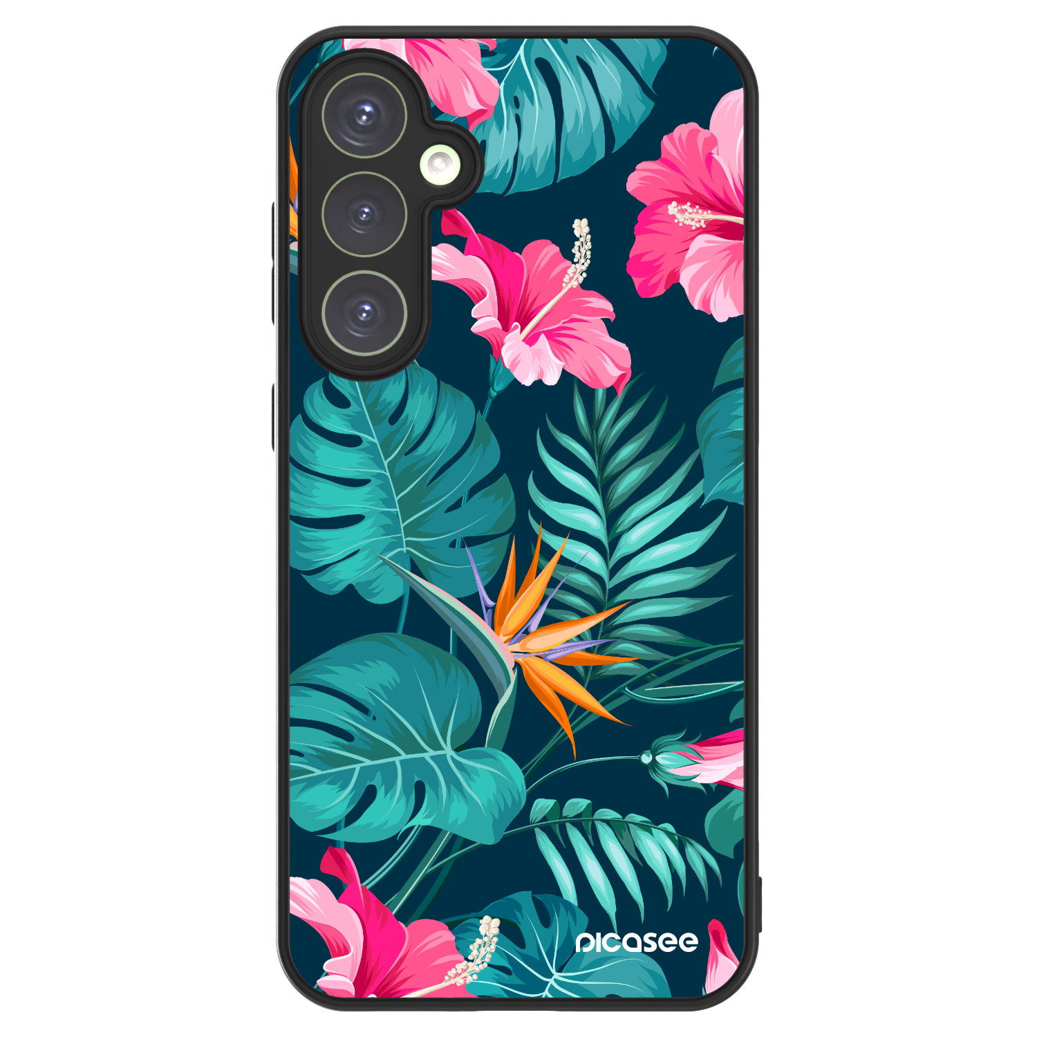 Picasee ULTIMATE CASE für Samsung Galaxy S23 FE S711B - Pink Monstera