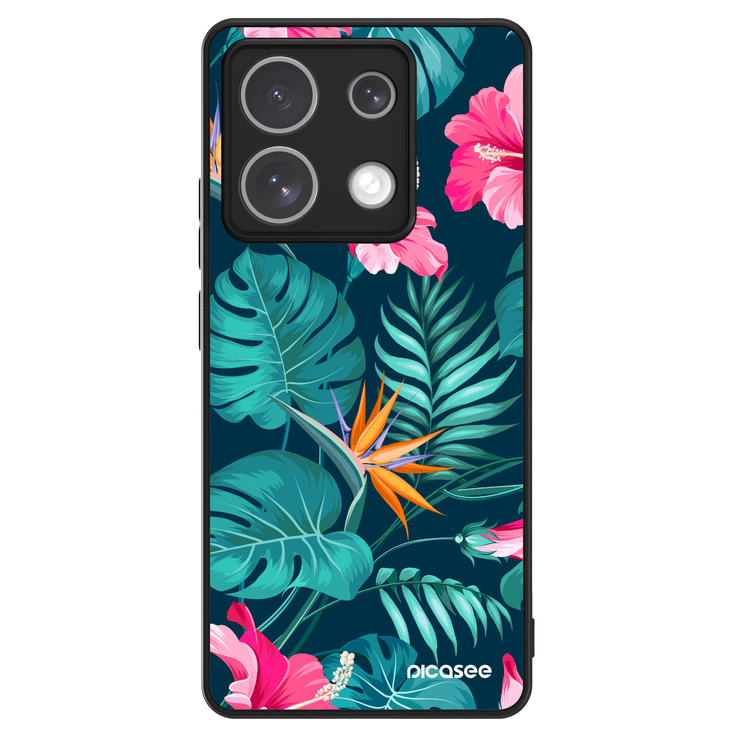 Picasee ULTIMATE CASE für Xiaomi Redmi Note 13 5G - Pink Monstera