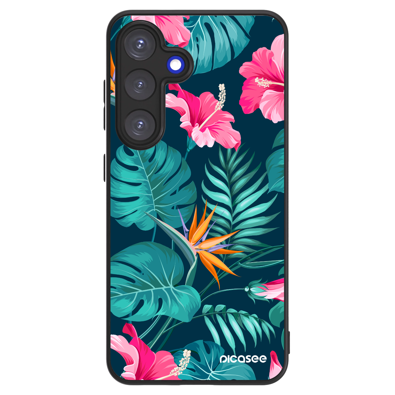 Picasee ULTIMATE CASE für Samsung Galaxy A25 A256B 5G - Pink Monstera