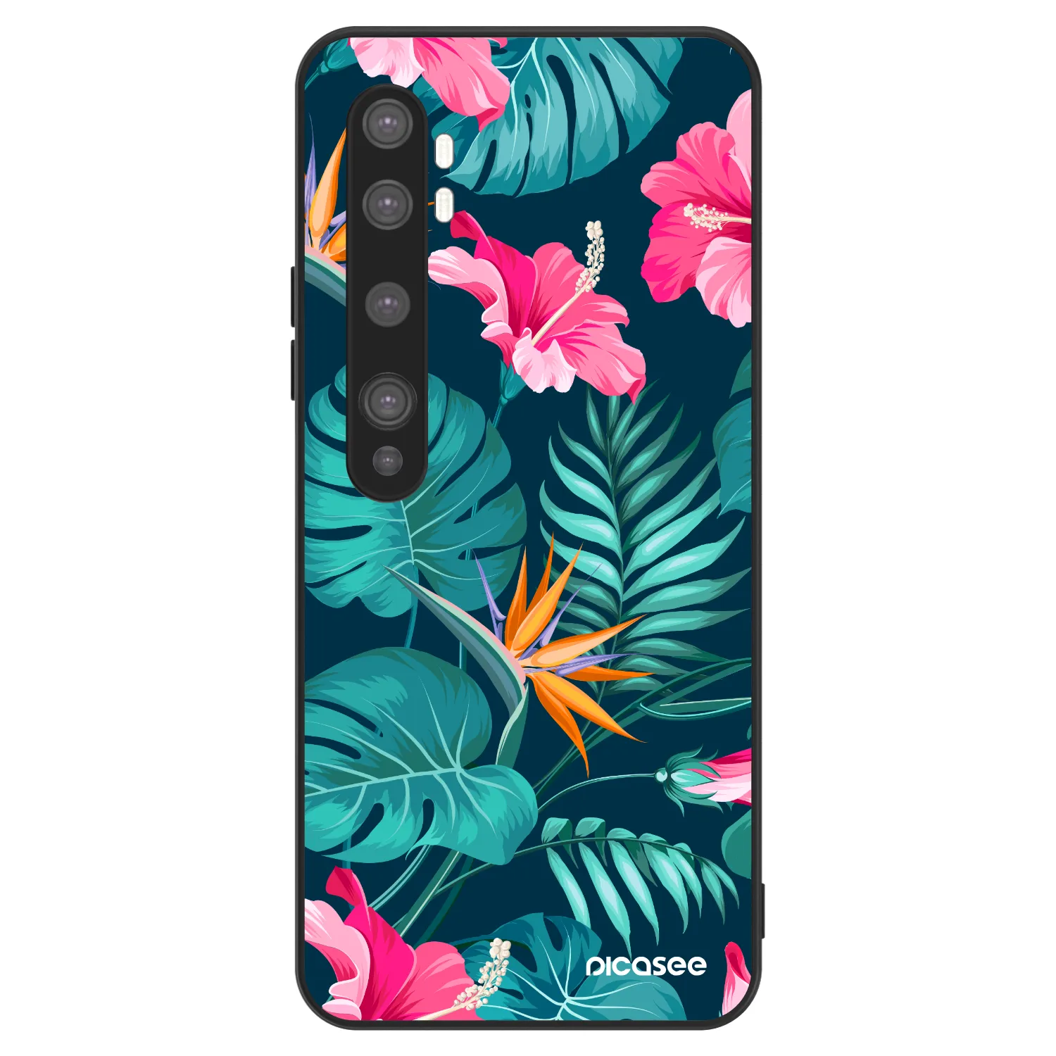 Picasee ULTIMATE CASE für Xiaomi Mi Note 10 (Pro) - Pink Monstera