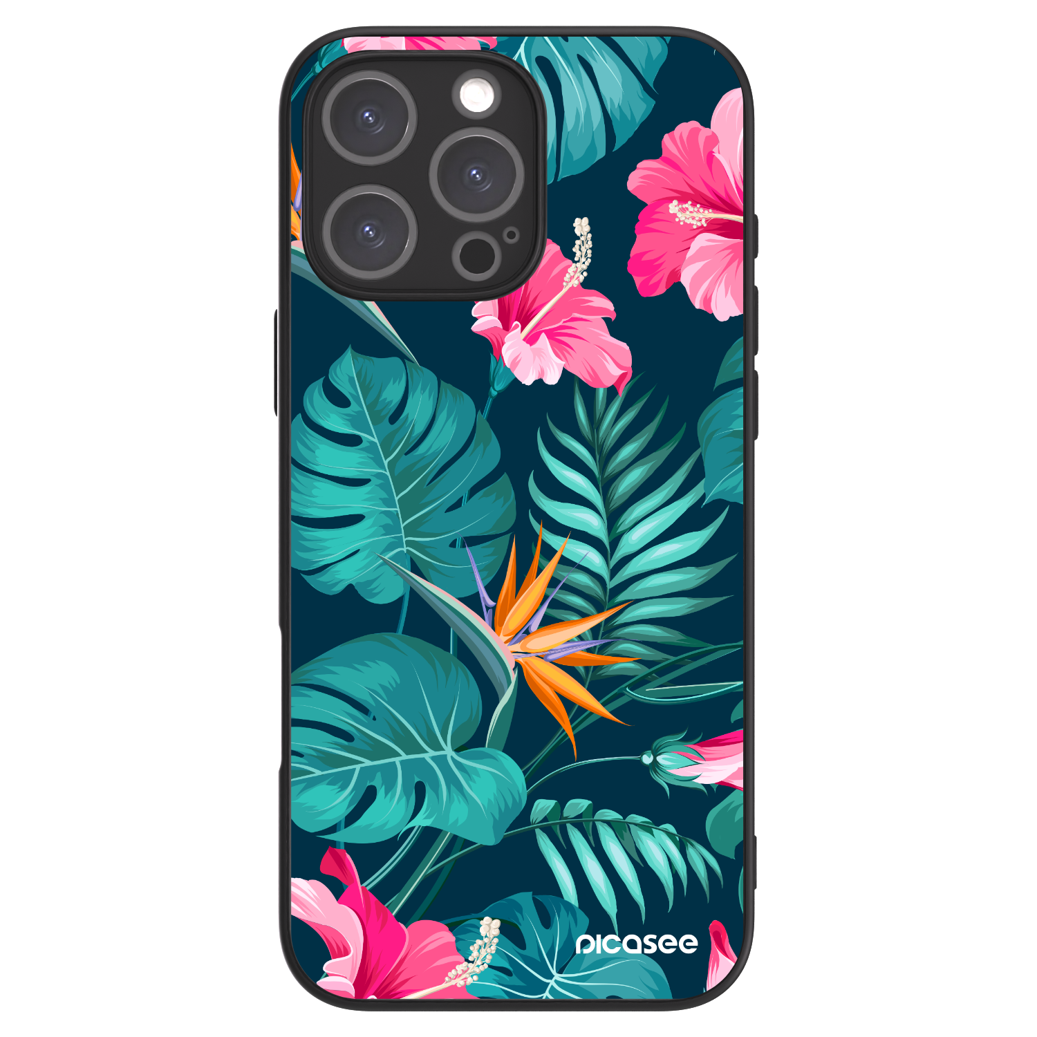 Picasee ULTIMATE CASE für Apple iPhone 16 Pro Max - Pink Monstera