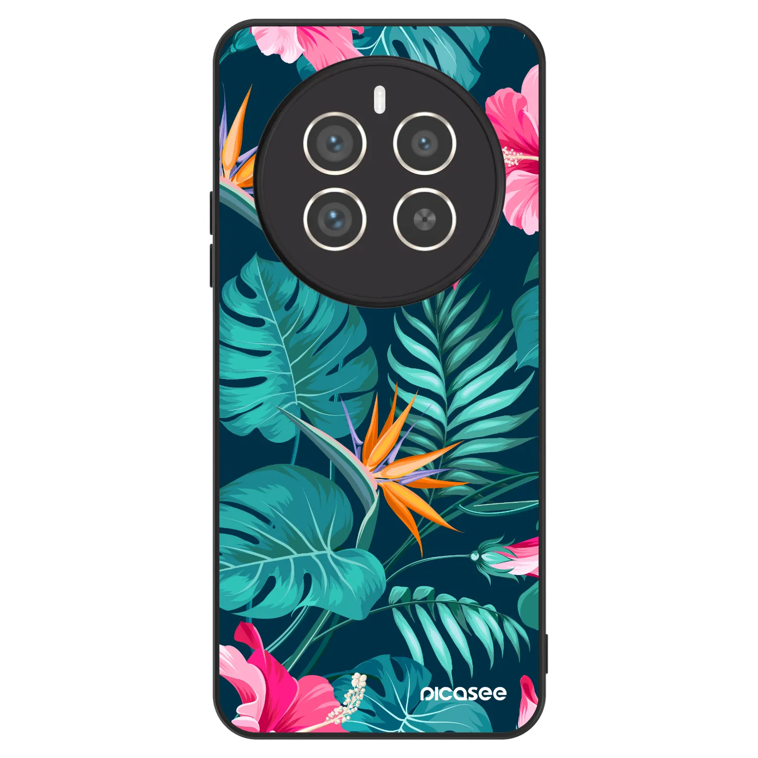 Picasee ULTIMATE CASE für Realme 12 Pro 5G - Pink Monstera