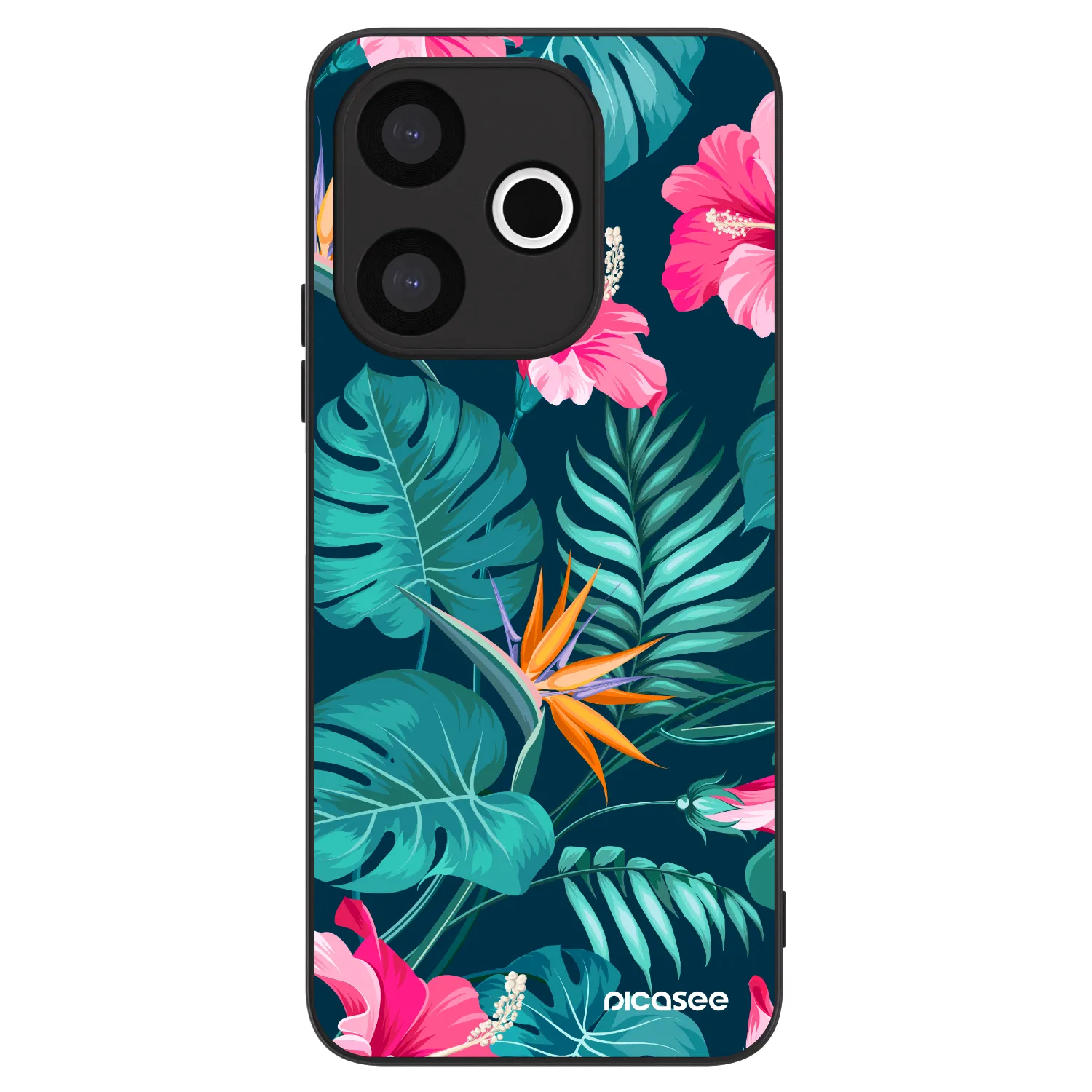 Picasee ULTIMATE CASE für Xiaomi Redmi 13 4G - Pink Monstera