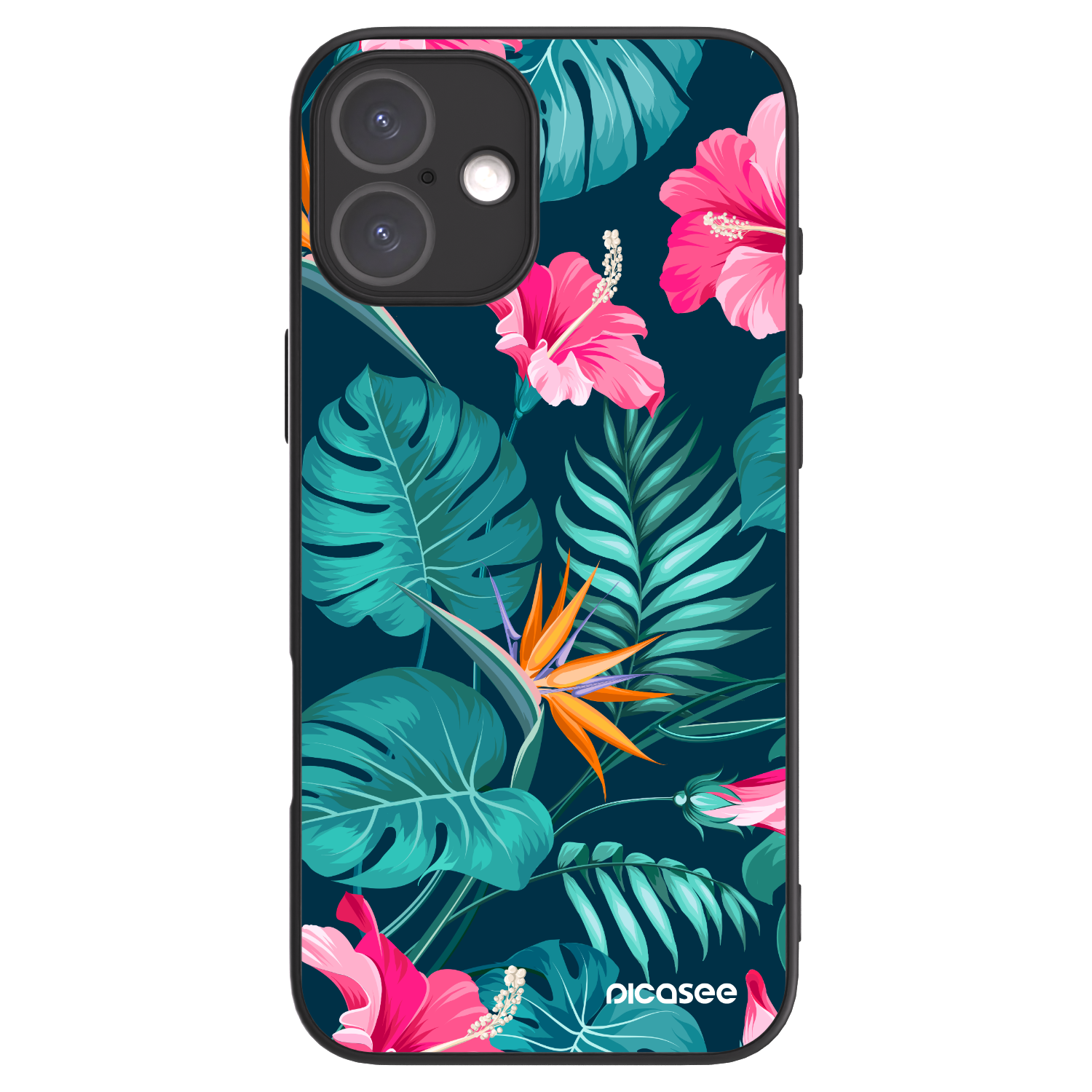 Picasee ULTIMATE CASE für Apple iPhone 16 Plus - Pink Monstera