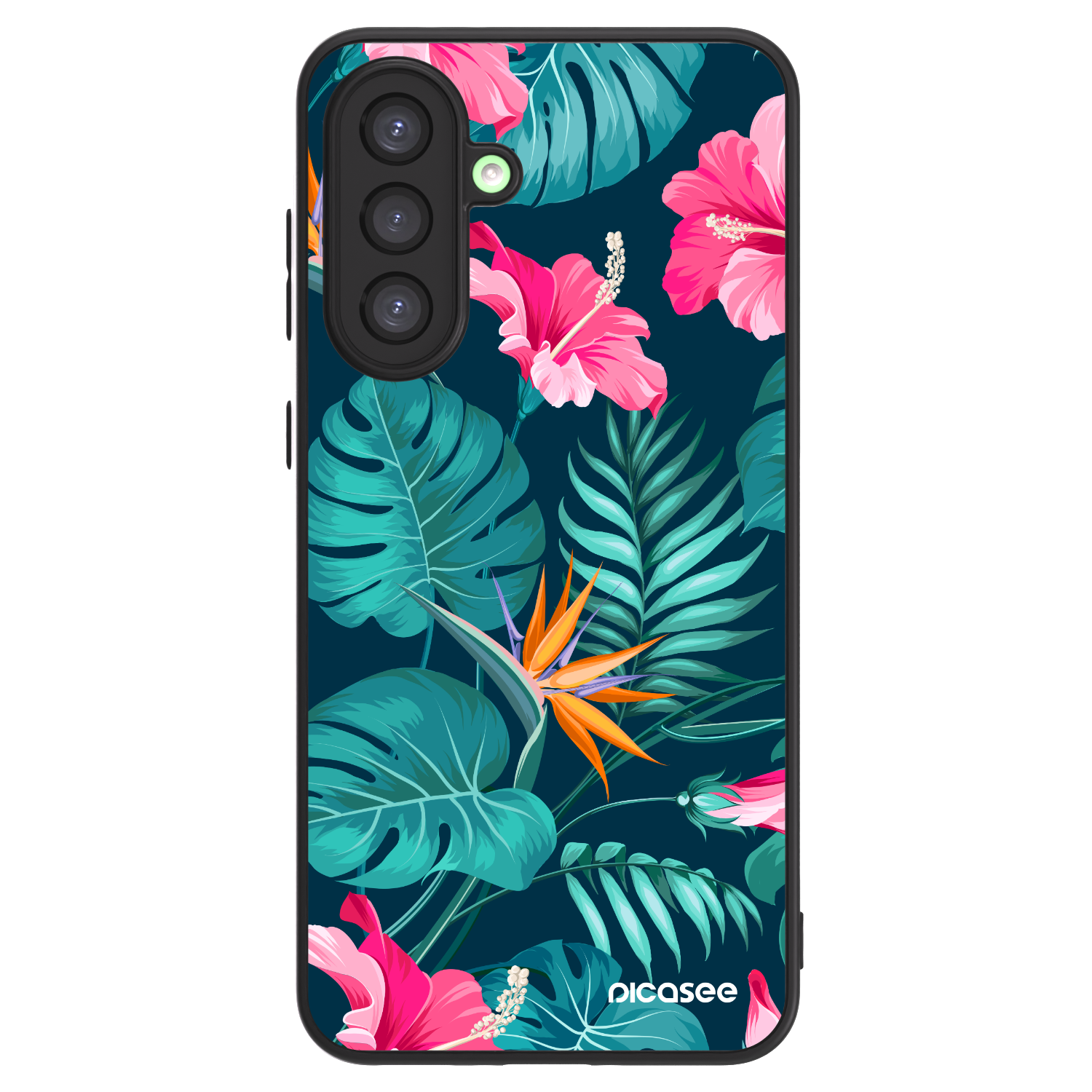 Picasee ULTIMATE CASE für Samsung Galaxy A26 5G A266B - Pink Monstera